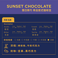 明謙 云南意式咖啡豆落日綿巧500g