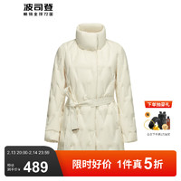 波司登 短款立領鵝絨女士羽絨服 B30134142
