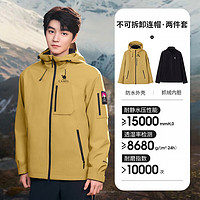 駱駝 王者鎧甲系列 情侶款三合一抓絨沖鋒衣 W34CA31607A