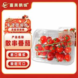 京鮮生＆ 富美鶴城 河南串收櫻桃番茄430g*2盒