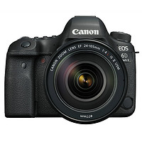 佳能 EOS 6D Mark II 全畫幅 數(shù)碼單反相機(jī) 黑色 EF 24-105mm F4L IS II USM 變焦鏡頭 單鏡頭套機(jī)