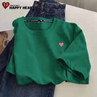 查爾斯桃心 CHARLES JANG'S HAPPY HEART 今日必買：2025新款韓系純棉內(nèi)搭短袖t恤