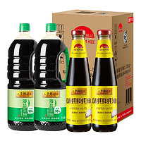 李錦記 薄鹽生抽味蠔鮮箱裝1.52kg*2+480g*2