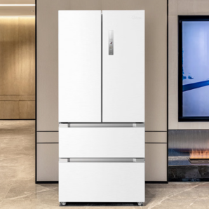 Midea 美的 BCD-508WTPZM(E) 雙系統(tǒng)循環(huán)法式多門冰箱 508L 白色