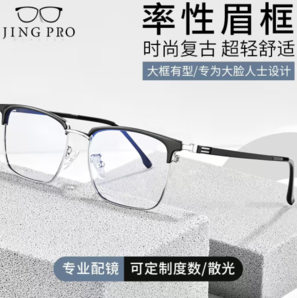 凱米 U6系列 1.74防藍(lán)光鏡片（高度數(shù)更顯薄）+超輕鈦架多款可選（可升級FILA斐樂/SEIKO精工鏡架）