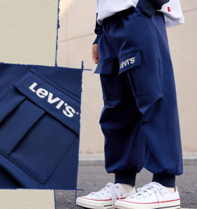 20點！Levi's李維斯  兒童運動褲