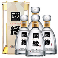 今世緣 國緣四開 幽雅醇厚型白酒 42度 500ml*4瓶 整箱裝
