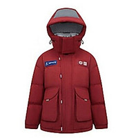 波司登 太空系列 情侶款 連帽羽絨服 B30143610 夢(mèng)天紅