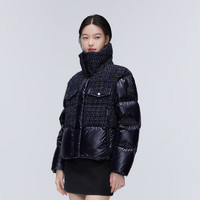 波司登 奧萊特價(jià)冬季鵝絨羽絨服女泡芙加厚立領(lǐng)保暖外套B30143184