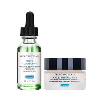 SKINCEUTICALS 修麗可 舒緩修紅補(bǔ)水保濕色修精華30ml+AGE面霜15ml