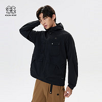 KOLON SPORT 可隆城市輕戶外休閑男女同款露營耐磨防潑水夾克運(yùn)動(dòng)外套