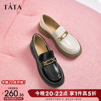 TATA 女鞋 英倫厚底樂福鞋 WIZ12CA4
