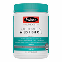 Swisse Omega-3 1000mg野生魚油軟膠囊 400粒
