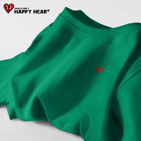 查爾斯桃心 CHARLES JANG'S HAPPY HEART 查爾斯 桃心短袖t恤  墨綠 小桃心_K 2XL