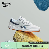 銳步 官方夏男女TECHQUE T經(jīng)典舒適復(fù)古運動休閑小白鞋板鞋 CN3196
