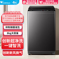 小天鵝 波輪洗衣機全自動 8公斤大容量 健康免清洗    TB80V26T