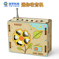 探夢 DIY手工小制作迷你收音機(jī) 涂鴉款