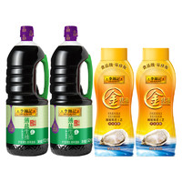 李錦記 薄鹽生抽金蠔油組合1.52kg*2+550g*2