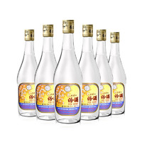 汾酒 出口玻汾 清香型白酒 53度 500ml*6瓶 整箱裝（非原箱發(fā)貨）