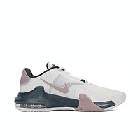 NIKE 耐克 籃球鞋男子減震AIR MAX IMPACT 4運動鞋DM1124-102白42.5 DM1124-102白/淺紫-海藍-灰