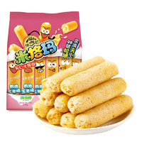 徐福記 米格瑪 夾心米果卷 年貨餅干 奶油玉米味 178g/袋 王安宇推薦