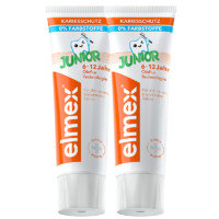 Elmex 艾美適 兒童牙膏含氟防蛀6-12歲換牙期少兒牙膏 50ml*2支裝套裝
