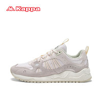 Kappa 女2025春季新款輕便舒適跑步百搭戶外運(yùn)動(dòng)鞋 菲粉色