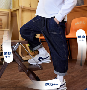 李維斯 Levi's 兒童褲子2025男女童長(zhǎng)褲童裝褲子 星空藍(lán) 150 /63