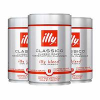 意利 拍3件9罐illy意利咖啡豆原罐進(jìn)口阿拉比卡250g*3中度烘焙手沖意式