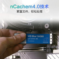 西部數(shù)據(jù) SSD固態(tài)硬盤 M.2固態(tài)黑盤接口NVMe協(xié)議高速游戲 系統(tǒng)升級裝機 SN580  500G