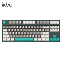 ikbc 碧玉橄欖 無線 87鍵 茶軸機(jī)械鍵盤