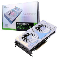七彩虹 COLORFUL iGame GeForce RTX 4060 Ultra W DUO OC 8GB 顯卡 白藍