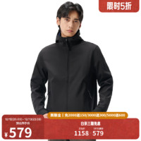 Timberland 男裝外套戶外連帽夾克|A43A2 A43A2001/黑色 M