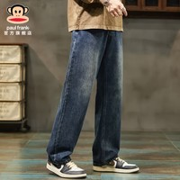 大嘴猴 男士復(fù)古牛仔褲