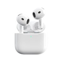 蘋果 Apple AirPods 4 半入耳式真無線藍(lán)牙耳機(jī) 白色 有線充電