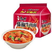 康師傅 經(jīng)典爆椒牛肉面 103g*5袋