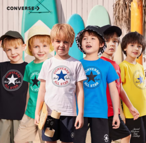 Converse 匡威 兒童純棉短袖打底衫