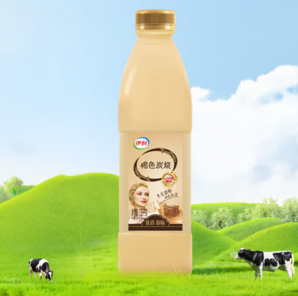 20點(diǎn)！伊利 褐色炭燒 風(fēng)味發(fā)酵乳 焦香原味 1.05kg