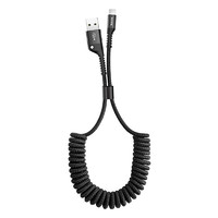 倍思 Lightning 2A 數據線 尼龍編織 1m 黑色