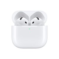 蘋果 Apple AirPods 4 半入耳式真無線藍(lán)牙耳機(jī) 白色 有線充電