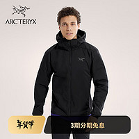 ARC'TERYX 始祖鳥 ATOM HOODY 防風(fēng) 男子 保暖棉服 BLACK/黑色 S