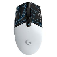 羅技 logitech G304 KDA定制款 2.4G Lightspeed 無線鼠標 12000DPI 黑白拼色