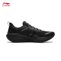 李寧 LI-NING 吾適lite 2.0防護版丨跑步鞋男24秋季防潑水休閑慢跑鞋 黑色-2