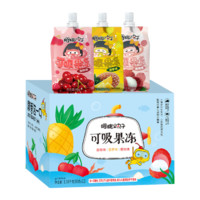櫻桃小丸子 可吸吸果凍 90g*12支 彩盒裝