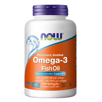 NOW 魚油dha成人魚油omega-3諾奧深海魚油epa高純度中老年人降血脂深海魚油100粒
