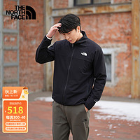 THE NORTH FACE 北面 軟殼男24秋冬戶外運動服休閑夾克上衣8AUP 4H0 L