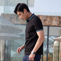 雅戈爾 男士短袖POLO衫 賽萊爾棉彈柔滑舒適