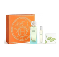 Hermes 爱马仕 尼罗河花园中性香水EDT100ml+EDT15ml+香皂50g