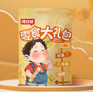 洽洽 零食大禮包420g 喀吱脆薯片*24+鮮切薯?xiàng)l*6