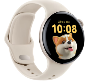 20點月黑風高！vivo WATCH 3 藍牙版 智能手表 46mm 月光白 軟膠